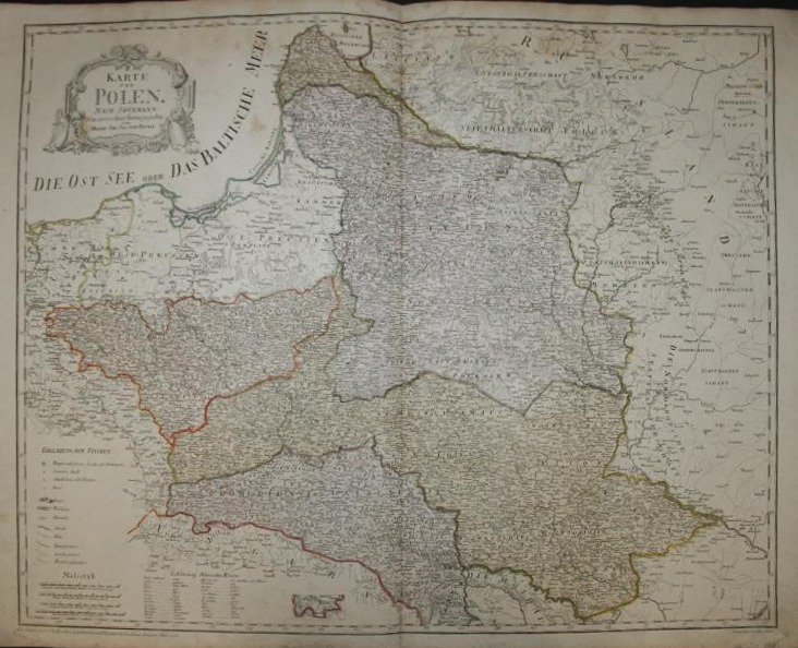 Mapa Polski Reilly'ego