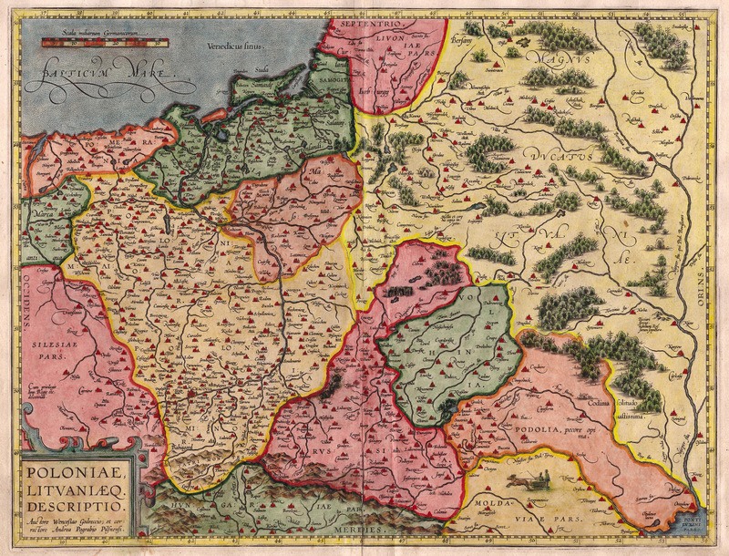 Poloniae, Lituaniaeque descriptio (Ortelius)